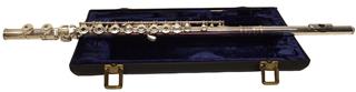 SELMER SIGNET SPECIAL FLUTE COIN SILVER, OPEN HOLE, LOW B FLAT IN CASE